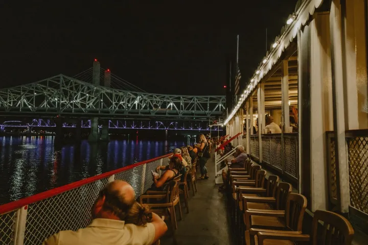 a long bridge over a body of water
