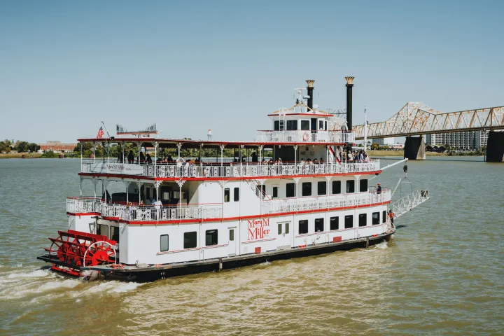 a large ship in a body of water