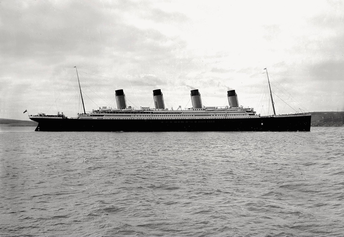 a large ship in a body of water